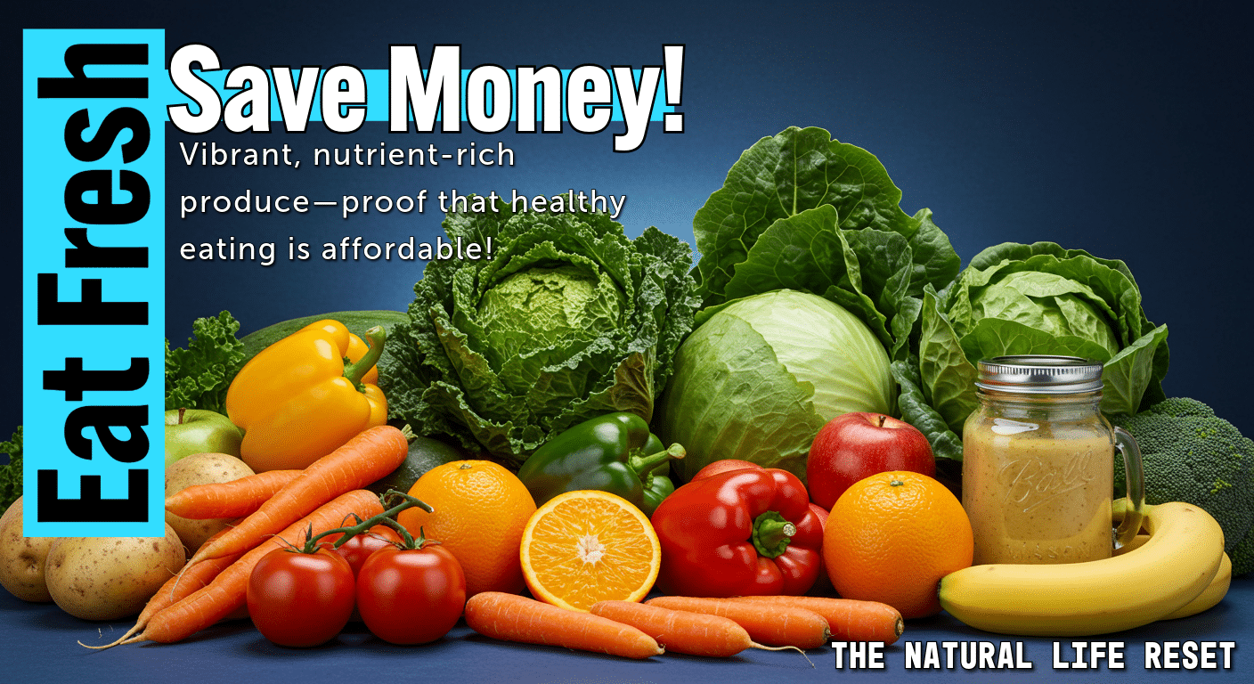 A table filled with colorful fresh produce, including leafy greens, tomatoes, and bananas.