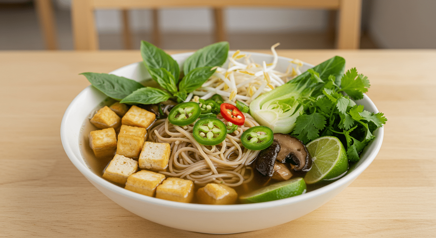 Vietnamese Pho Reimagined: A Soul-Warming, SOS-Free WFPB Classic 🌱🍜